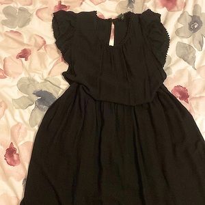 Black dress for the beac or pool party perfect for a hot summer day!